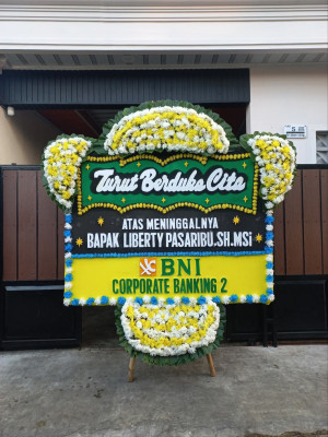 Papan Bunga Duka di Srengseng