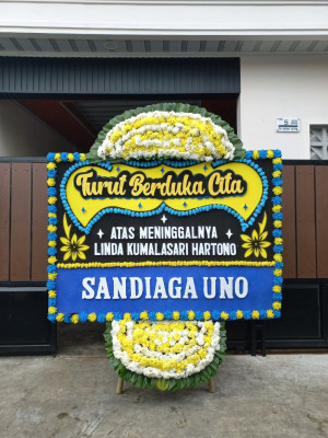 Papan Bunga Duka di Srengseng